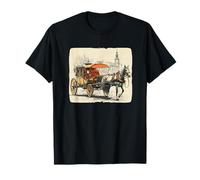 Fairy Horse Carriage in Old Town Costume T-Shirt