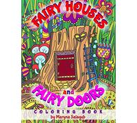Fairy houses and fairy doors coloring book