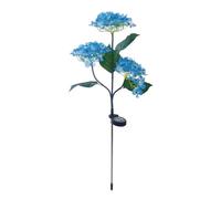 Fairy Hydrangea Solar Lamp - Waterproof LED Flower Light, Flashing Color Changing Garden Stake, Outdoor Decoration Tree for Yard Patio Lawn Landscape Walkway