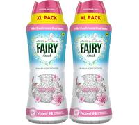 Fairy In-Wash Scent Booster 495g, Cherry Blossom & Nordic Cotton, Mild Freshness That Lasts, Voted No1 For Sensitive Skin (Pack of 2)