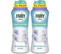 Fairy In-Wash Scent Booster 495g, Silk Tree Blossom & Jasmine, Mild Freshness that Lasts, Granules (Pack of 2)