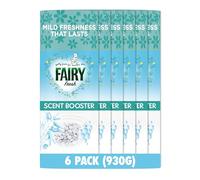 Fairy In-Wash Scent Booster, 6 packs x155 g, Fresh, Mild Freshness That Lasts