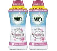 Fairy In-Wash Scent Booster 735g, Cherry Blossom & Nordic Cotton, Mild Freshness That Lasts, Voted No1 For Sensitive Skin (Pack of 2)