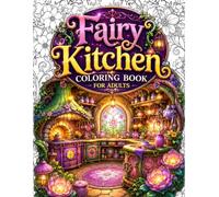 Fairy Kitchen Coloring Book for Adults: Cozy Fantasy Fairy House Kitchens, Enchanted Cottage Interiors, Magical Mushroom Homes, Whimsical Cottagecore ... Relaxation, Stress Relief and Creative Escape
