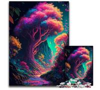 Fairy Land Forest 1000 Piece Puzzle Jigsaw Puzzles Creative Family Game & Home Decor, for Teenagers 50x75CM/19.68x29.52inch