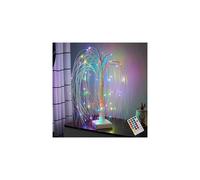 Fairy Light, 60cm LED Mini Christmas Willow Sparkly Tree Lamp Night Light Spirit Battery/USB Operated for Desktop Home Festival Decoration