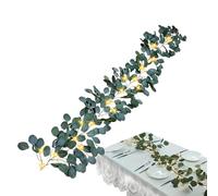 Fairy Light Olive Vine Garland | 5.9Ft Mantel Garland,Waterproof Decoration 96 LEDs Fake Plant with Timer for Holiday Dorm Wall Cafe Wedding Party Birthday Porch Ceiling