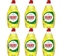 Fairy Liquid Lemon Concentrate Washing Up 433ml (Pack of 6)