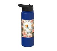Fairy Luck Charm Magic Bloom Garden Forest Wish Stainless Steel Insulated Water Bottle