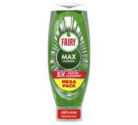Fairy Max Power Washing Up Liquid 730ML, Easy and Effortless Cleaning, Even On Your Greasiest Pots and Pans