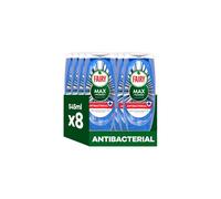 Fairy Max Power Washing Up Liquid Antibacterial 8 x 545ML Easy Effortless Cleaning Even On Your Greasiest Pots Pans