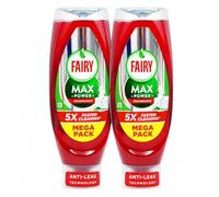 Fairy Max Power Washing-Up Liquid - Fruity Fresh Twist POMEGRANATE 640ml X 2