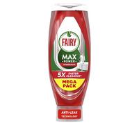 Fairy Max Power Washing Up Liquid - 730ml/Pomegranate - Size: 9 x 24.5 x 6.4 cm - Wilko