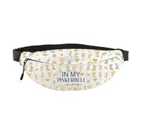 Fairy Merch Waist Bag Tinker Princess Gift Peter Zipper Pockets Fairytale Lovers Gift (Tinker Waist)