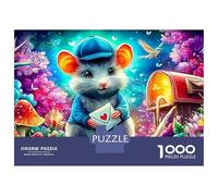 Fairy Mouse 1000 Piece Jigsaw Puzzle for Family - Fun Challenge for Adults & Kids, 38x26cm/1000pcs