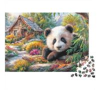 Fairy Mouse 500 Piece Beautiful Pictures Wooden Jigsaw Puzzle 500pcs (52x38cm) - Relaxing Brain Game, Educational Fun & Home Décor Challenge (Group Puzzle)