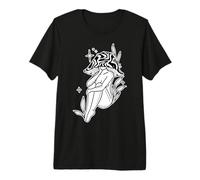 Fairy Mushroom Divine Feminine Nature Premium T-Shirt