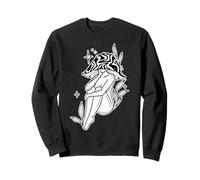 Fairy Mushroom Divine Feminine Nature Sweatshirt