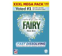 Fairy Non Bio Fast Dissolving Washing Powder - 140 Washes