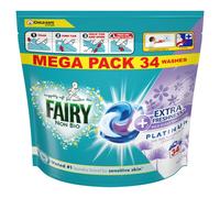 Fairy Non Bio Platinum PODS, 34 Washes, Silk Tree Blossom & Jasmine