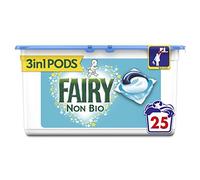 Fairy Non Bio Pods Washing Capsules for Sensitive Skin, 25 Washes
