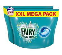 Fairy Non Bio PODS® Washing Liquid Capsules, For Sensitive Skin, 122 Washes