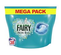 Fairy Non Bio PODS® Washing Liquid Capsules, For Sensitive Skin, 38 Washes