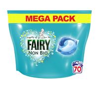 Fairy Non Bio PODS? Washing Liquid Capsules, For Sensitive Skin, 70 Washes