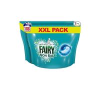 Fairy Non-Bio PODS Washing Liquid Laundry Detergent Tablets Capsules 108 Washes 54x2 Huggably Soft for Sensitive Skin