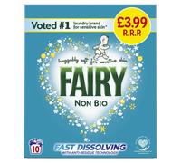 Fairy Non Bio Washing Powder 10 Washes 650g (Pack of 6)