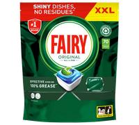Fairy Original All-in-One Dishwasher Tablets - 70 Pcs