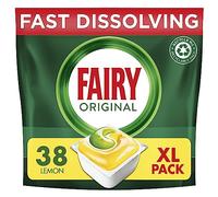 Fairy Original All In One Dishwasher Tablets, Lemon, 38 Capsules