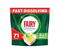Fairy Original All in One Dishwasher Tablets Lemon, 71 pcs