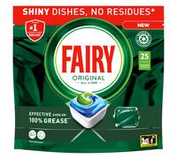 Fairy Original All In One Dishwasher Tablets Regular, 25 Tabs