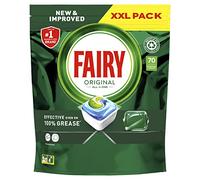 Fairy Original All in One Dishwasher Tablets, Regular, 70 Capsules, Effective Even On Dried-On Grease x4