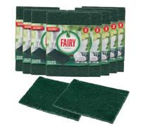 Fairy Original Extra Strong Scourer Pads, Green, Bulk Pack of 24 Pads