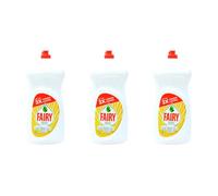 Fairy Original Lemon Dishwashing Liquid, Fresh Scent, Liquid Form, 1.5L, Pack of 3