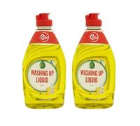 Fairy Original Lemon Washing Up Liquid | Pack of 2 x 320 ml | Dishes Grease Cleaner