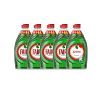 Fáiry Original Washing Up Liquid (5 x 320ml) - Bulk Dishwashing Liquid | Dishwashing Liquid Green Brand: Big Brands Direct (5)