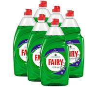 Fairy Original Washing Up Liquid Green with LiftAction 900 ML (Pack of 6)