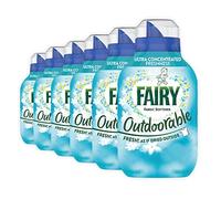 Outdoorable Fabric Conditioner 35 Washes, Ultra Concentrated Formula For Sensitive Skin And Dermatologically Tested - 100 Percent Recycled Bottle X6