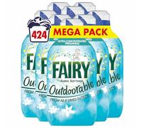 Fairy Outdoorable Fabric Conditioner 424 Washes (8x53), Ultra Concentrated Formula For Sensitive Skin & Dermatologically Tested