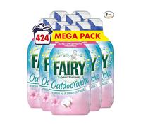 Fairy Outdoorable Fabric Conditioner, Cherry Blossom and Nordic Cotton, 424 Washes (8x53), Ultra Concentrated Formula F