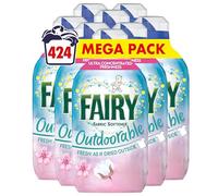 Fairy Outdoorable Fabric Conditioner, Cherry Blossom and Nordic Cotton, 424 Washes (8x53), Ultra Concentrated Formula For Sensitive Skin, Dermatologically Tested