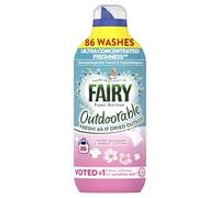 Fairy Outdoorable Fabric Softener, Cherry Blossom & Nordic Cotton, Ultra Concentrated Freshness For Sensitive Skin, 86 Washes, 1.204L