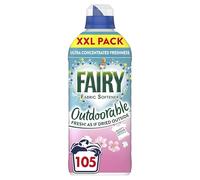 Fairy Outdoorable Fabric Softener, Cherry Blossom & Nordic Cotton, Ultra Concentrated Freshness For Sensitive Skin, 105 Washes, 1.47L