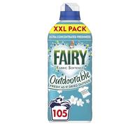 Fairy Outdoorable Fabric Softener, Ultra Concentrated Freshness For Sensitive Skin, 105 Washes, 1.47L