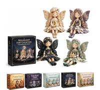 Fairy Patchwork DIY Kits, Fairy Handmade Sewing Kit, Fun Flower Fairies Patchwork Sewing Kit, 4 Handcrafted Winged Flower Fairies, Complete Sewing Materials