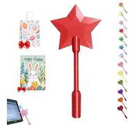 Fairy Pay Wand, Magic Fairy Wand Credit Card Holder, Stellar Swipe - Godmother Payment Wands, 3D Printed Star (J)