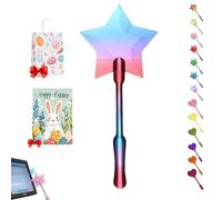 Fairy Pay Wand, Magic Fairy Wand Credit Card Holder, Stellar Swipe - Godmother Payment Wands, 3D Printed Star (H)